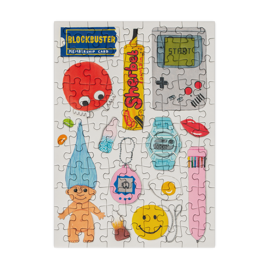 Puslespill 99 Brikker - Retro 90's