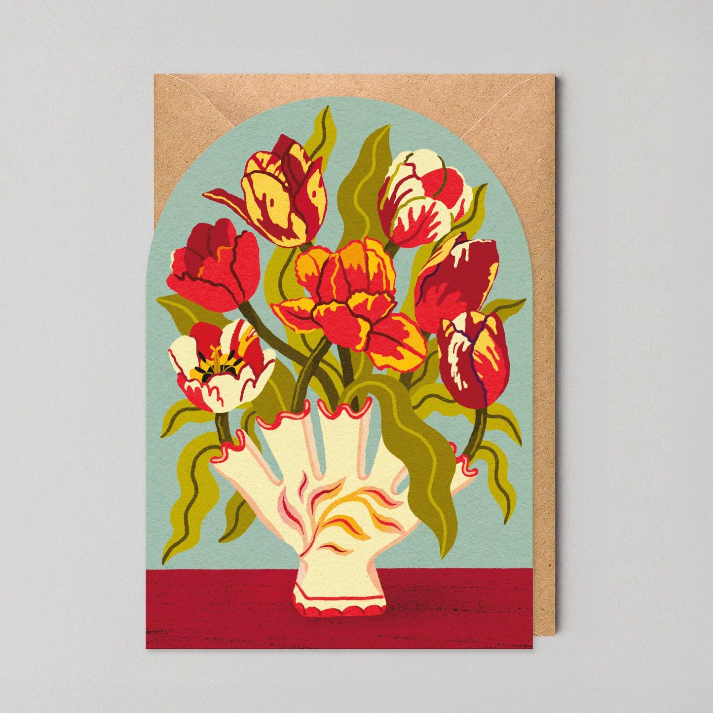 Kort -Tulipaner