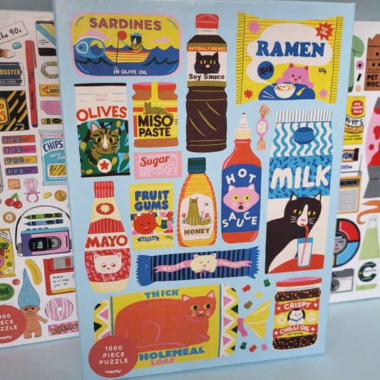 Puslespill 1000 brikker - Cat Food