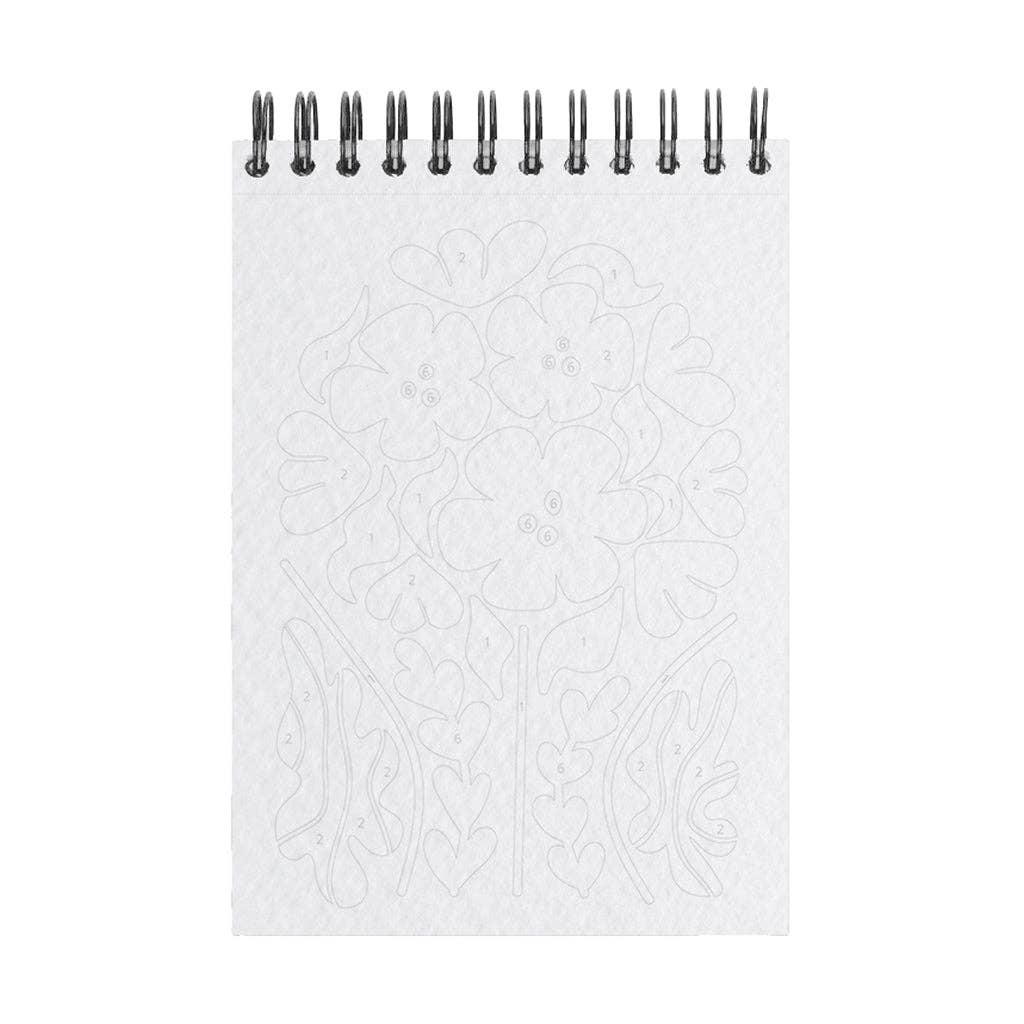 Mal etter tall – Blomstrende buer | Paint by Numbers