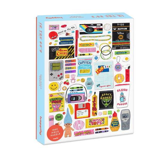 Puslespill 1000 brikker - Retro 90's