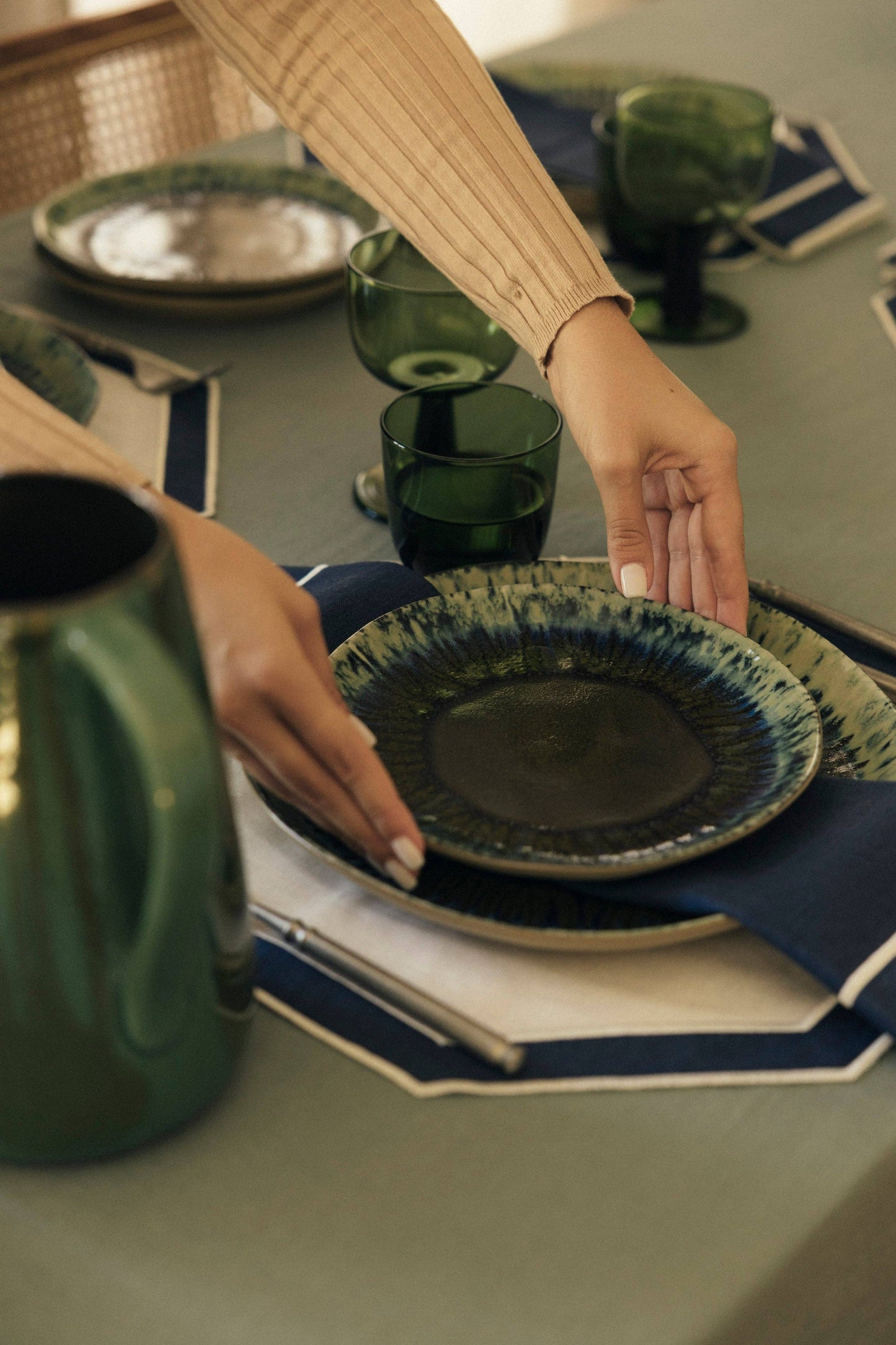 Tallerken 22 cm - Azeitona