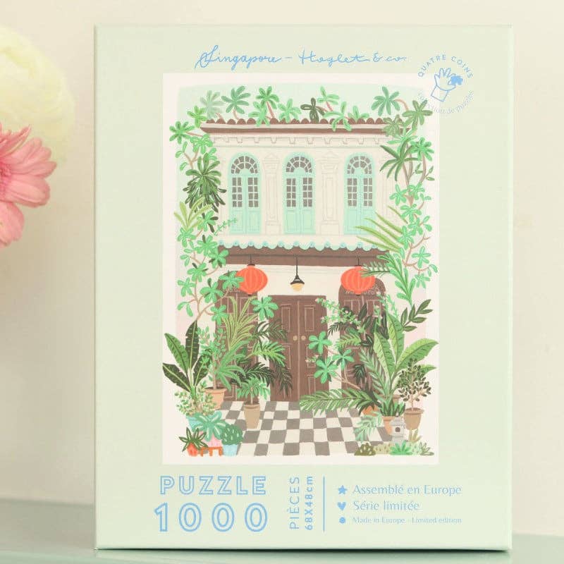 Puslespill 1000 brikker - Singapore