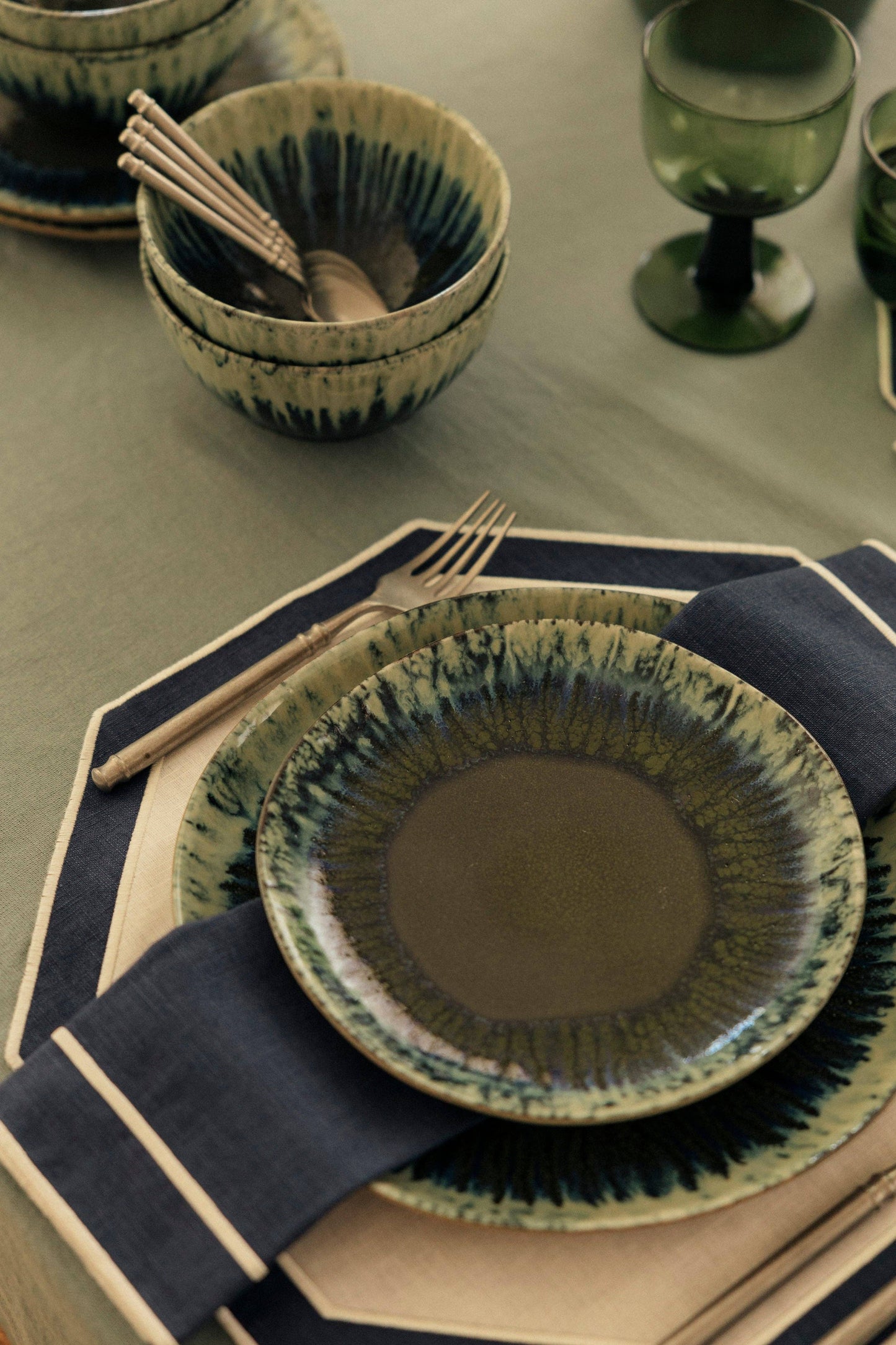 Tallerken 22 cm - Azeitona