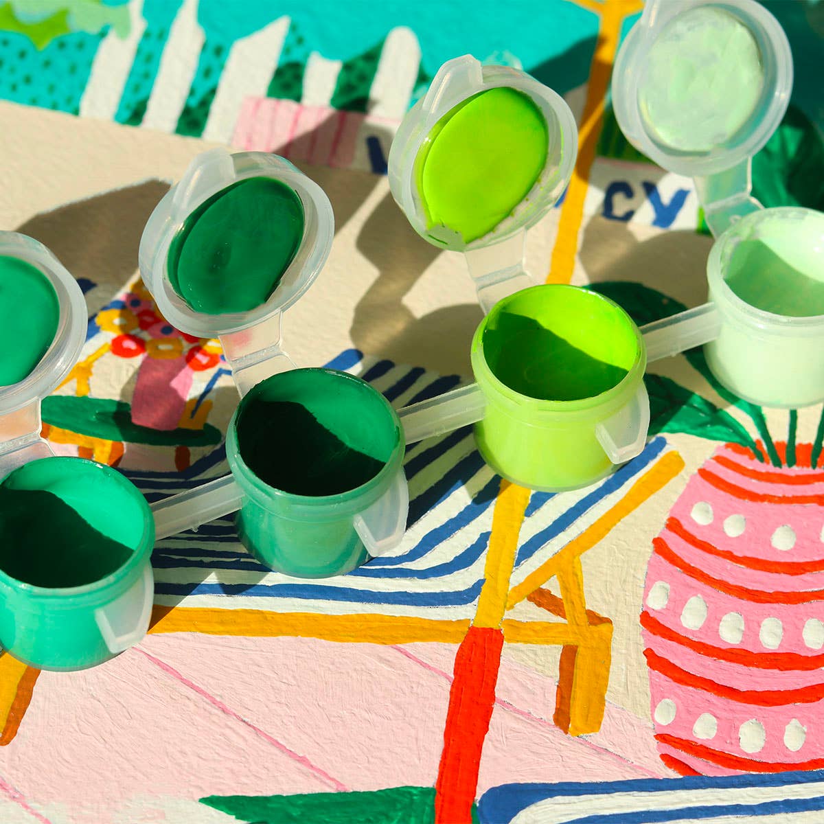 Mal etter tall - The Motel Pool | Paint by Numbers