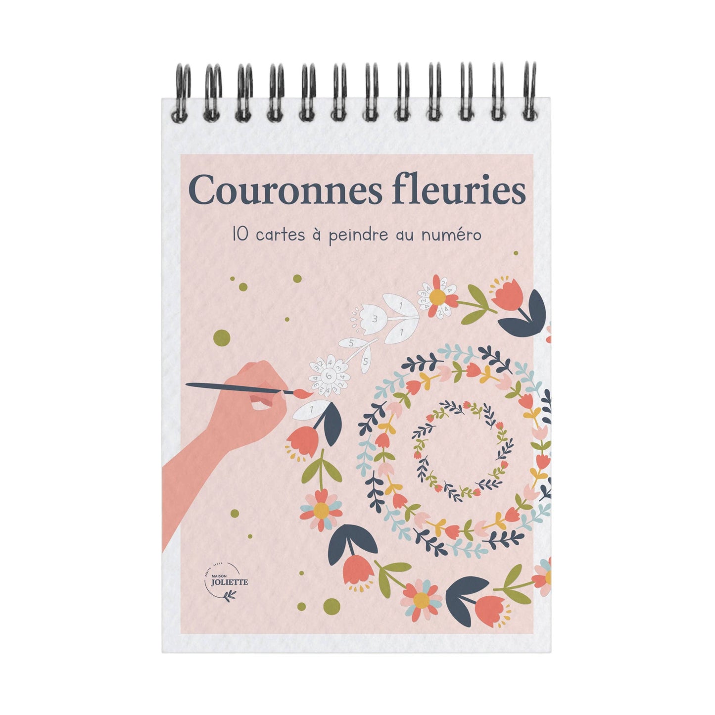 Mal etter tall - Blomstekranser | Paint by Numbers