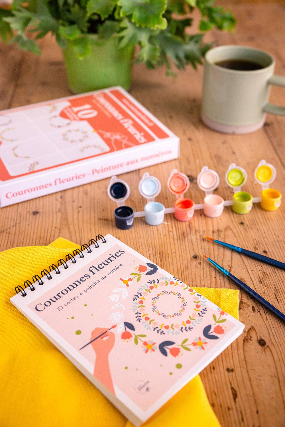 Mal etter tall - Blomstekranser | Paint by Numbers