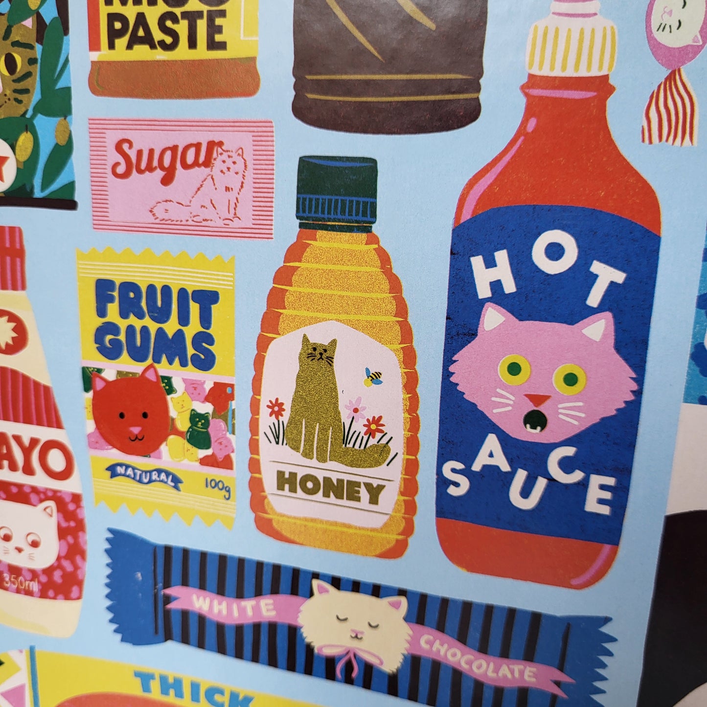 Puslespill 1000 brikker - Cat Food